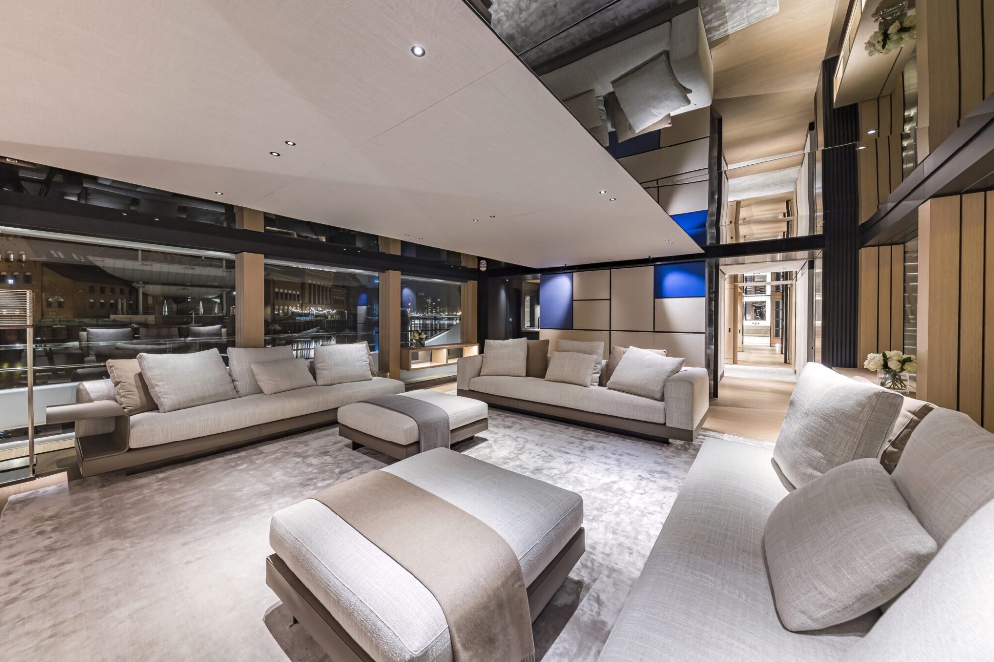 A look inside 44.5meter M/Y ACE designed by Milanbased studio M2