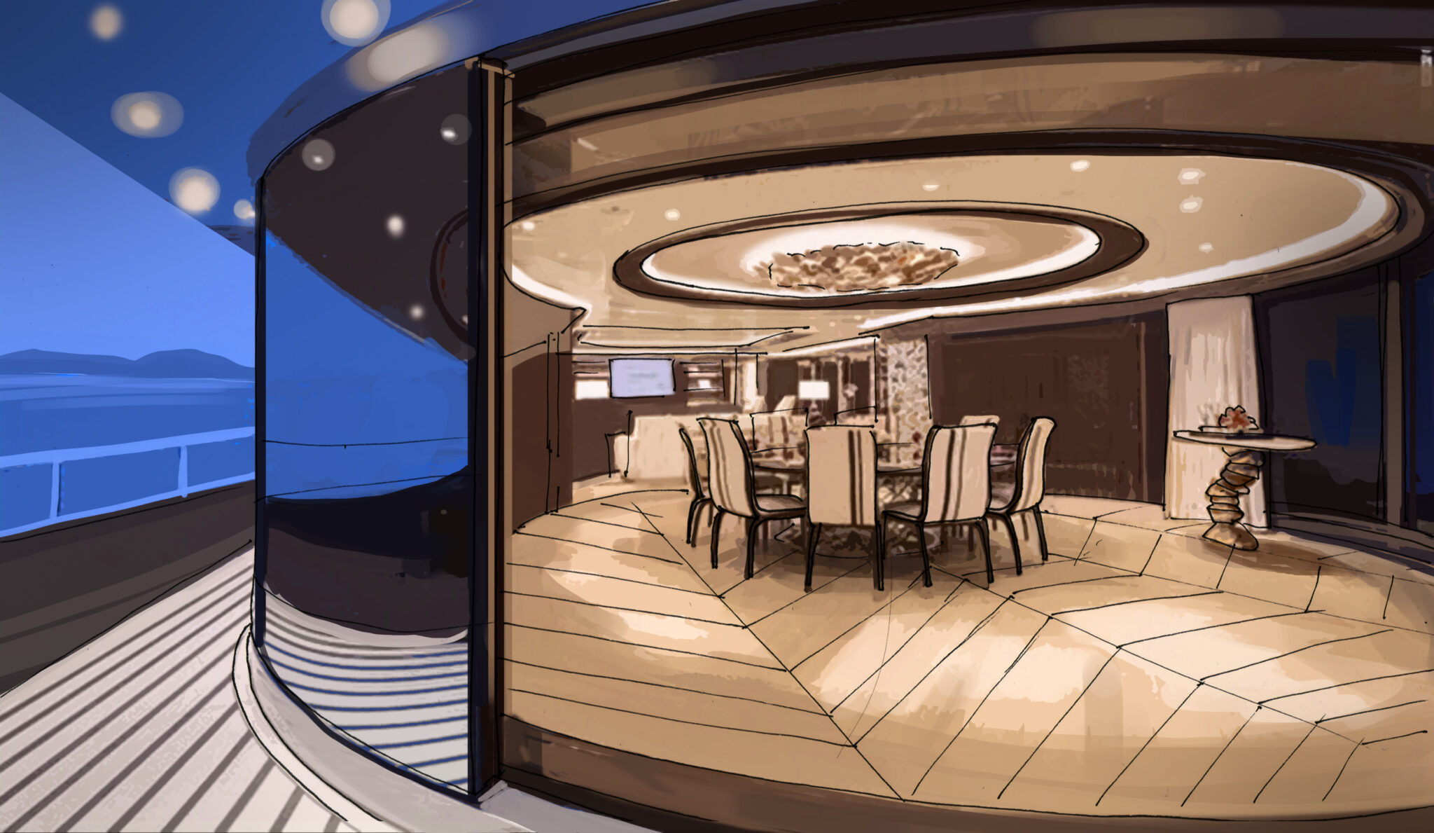 Yacht Interior 3D Modeler and Visualizer Job (Hilversum, Netherlands